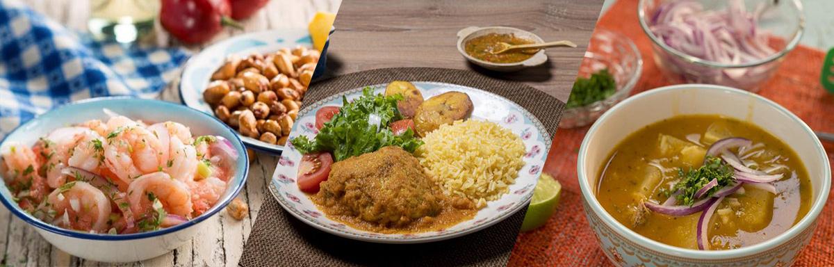 platos típicos de la costa